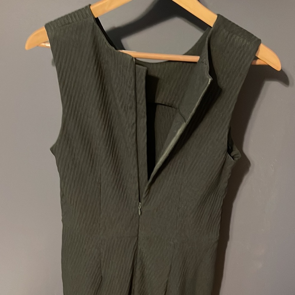 ▪️ STITCH FIX MARGARET M ▪️ Fitted Olive Green Dress - Picture 12 of 16